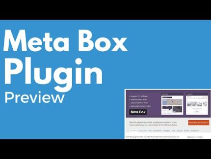 Meta Box Pro product image